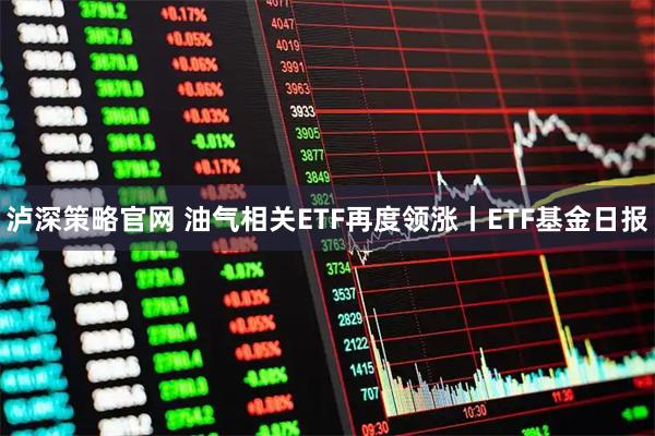 泸深策略官网 油气相关ETF再度领涨丨ETF基金日报